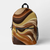 Rugzak in stijlvolle abstracte graphics (Voorkant)