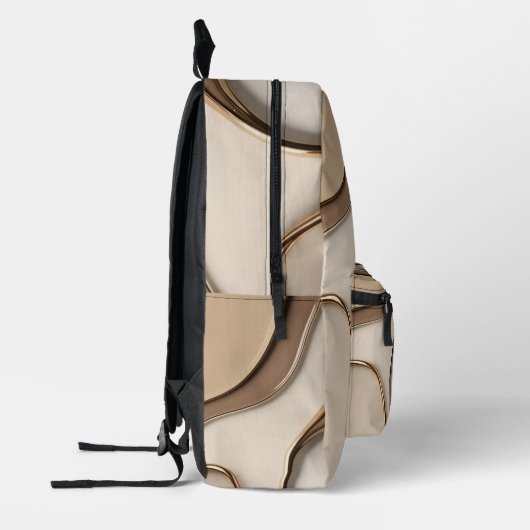 Rugzak in stijlvolle abstracte graphics (Links)