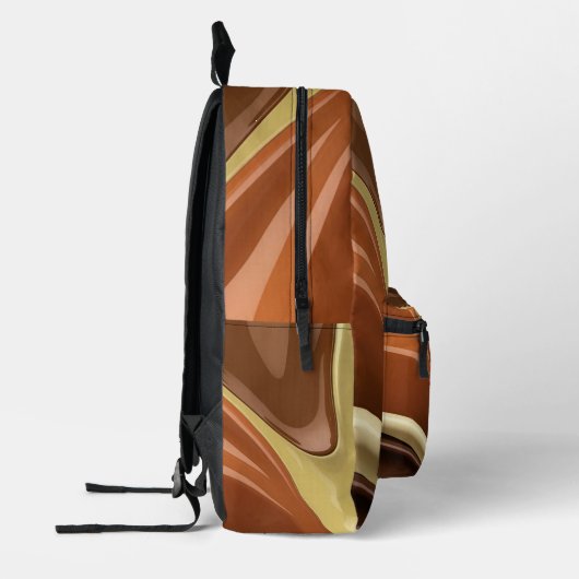 Rugzak in stijlvolle abstracte graphics (Links)