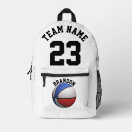 Rugzak kinder basketbalsportschool B & W all