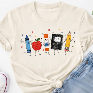 Rugzak Leeraren T-shirt Leuke Schoolagenda