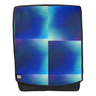rugzak met blauw en Turquoise Design Rugtassen