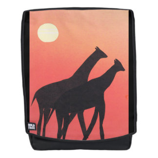 rugzak met Giraffe Design Rugtassen