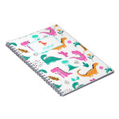 Rugzak met kindernaam Dinausor Terug naar school Notitieboek (Rechterzijde)