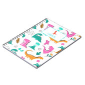 Rugzak met kindernaam Dinausor Terug naar school Notitieboek (Linkerzijde)