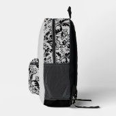 Rugzak met vintage bloemendesign (Rechts)