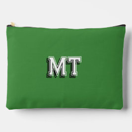 Rugzak Monogram Geschoolde Potlood Rits Zak Groen