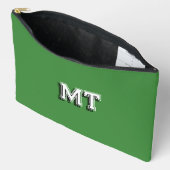 Rugzak Monogram Geschoolde Potlood Rits Zak Groen (Open)