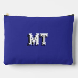 Rugzak Monogram Geschooltas Potlood Ritszak Blauw
