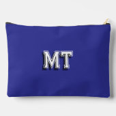 Rugzak Monogram Geschooltas Potlood Ritszak Blauw (Achterkant)