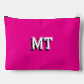 Rugzak Monogram Potlood Zak met Rits Roze (Achterkant)