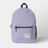 Rugzak | Naam Patch Retro Schooltas Cadeau (Voorkant)