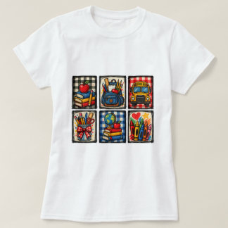 Rugzak Outfit Schattige Leraar Klaslokaal T-shirt