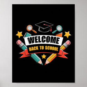 Rugzak Shirt Cute 2025 Apple Student Potlood Poster
