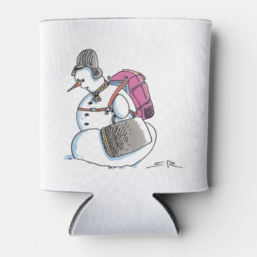 Rugzak Snowman koelbox Blikjeskoeler (Voorkant)