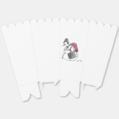 Rugzak Snowman popcorn dozen Bedankdoosjes (Ongevouwen)