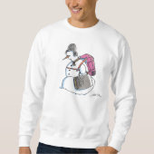 Rugzak Snowman sweatshirt (Voorkant)