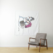 Rugzak Snowman wandtapijt Wandkleed (In Situ (horizontaal))
