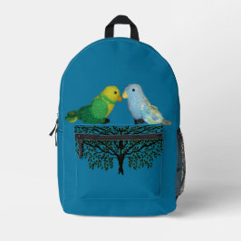 Rugzak - Speelgoed Birds Zittend op de Struik