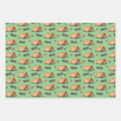 Rugzak Tent Bushcraft Camping Pattern Mok Inpakpapier Vel (Voorkant)