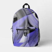 Rugzak Trend Abstract Lila Paars (Voorkant)