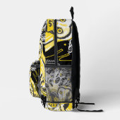 Rugzak – Urban Tree Uil & Wealth Surreal Pop-Art (Rechts)