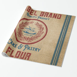 rugzak van gebak cadeaupapier