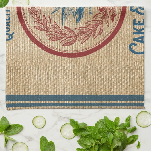  rugzak van gebak theedoek (Gevouwen)