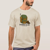 rugzak van het nationale park Cuyahoga Valley T-shirt (Voorkant)