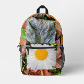 Rugzak viert het herfst seizoen. (Voorkant)