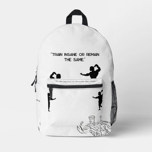 Rugzak ( Voedingssterkte ). (Voorkant)