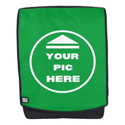 Rugzak - Voeg uw Afbeelding toe Rugtassen (Voorkant)