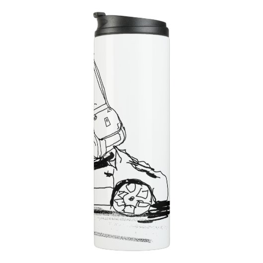 Rugzak voor auto's thermosbeker (Geroteerd rechts)