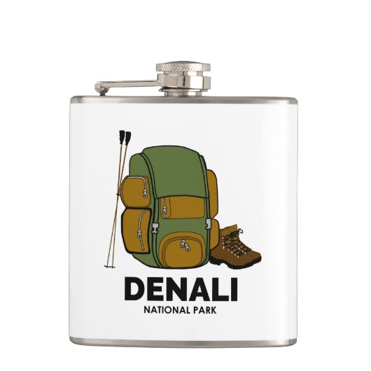 Rugzak voor Denali National Park Heupfles (Voorkant)