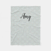  rugzak voor Seashell Pattern Fleece Blanket (Voorkant)