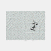  rugzak voor Seashell Pattern Fleece Blanket Deken (Voorkant (Horizontaal))