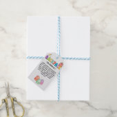 Rugzak Zegen Dubbelzijdige Label Cadeaulabel (Met Touw)