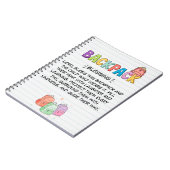 Rugzak Zegen Notebook Notitieboek (Linkerzijde)