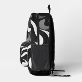 Rugzak - Zwart en wit (Rechts)