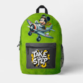 Rugzakken waterverf Leuke Roze  School (Voorkant)