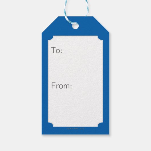 Ruh-Roh Scooby-Doo en een Ghost Cadeaulabel (Achterkant)