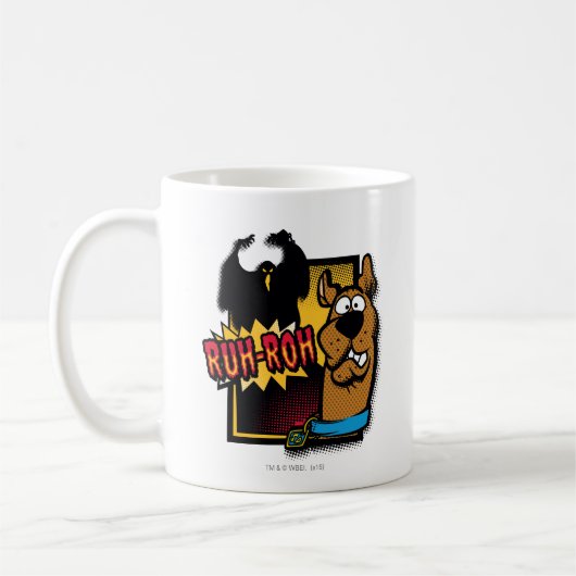 Ruh-Roh Scooby-Doo en een Ghost Koffiemok (Links)