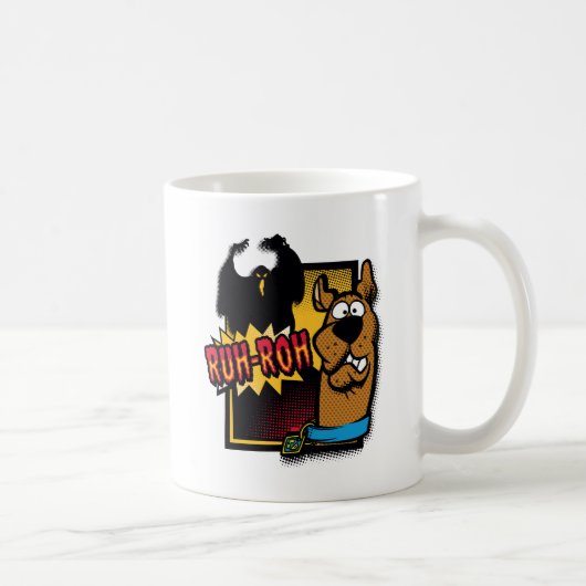 Ruh-Roh Scooby-Doo en een Ghost Koffiemok (Rechts)