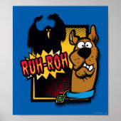 Ruh-Roh Scooby-Doo en een Ghost Poster (Voorkant)