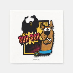 Ruh-Roh scooby-Doo en een Spook Servetten
