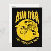 Ruh Roh Scooby-Doo Het bemoeizuchtige Kinder icoon Briefkaart (Voorkant / Achterkant)