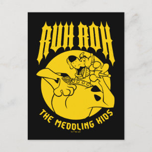 Ruh Roh Scooby-Doo Het bemoeizuchtige Kinder icoon Briefkaart