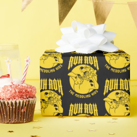 Ruh Roh Scooby-Doo Het bemoeizuchtige Kinder icoon Cadeaupapier (Verjaardagsfeest)