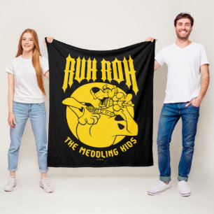 Ruh Roh Scooby-Doo Het bemoeizuchtige Kinder icoon Fleece Deken