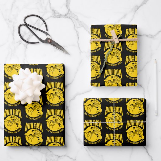 Ruh Roh Scooby-Doo Het bemoeizuchtige Kinder icoon Inpakpapier Vel (Voorkant)